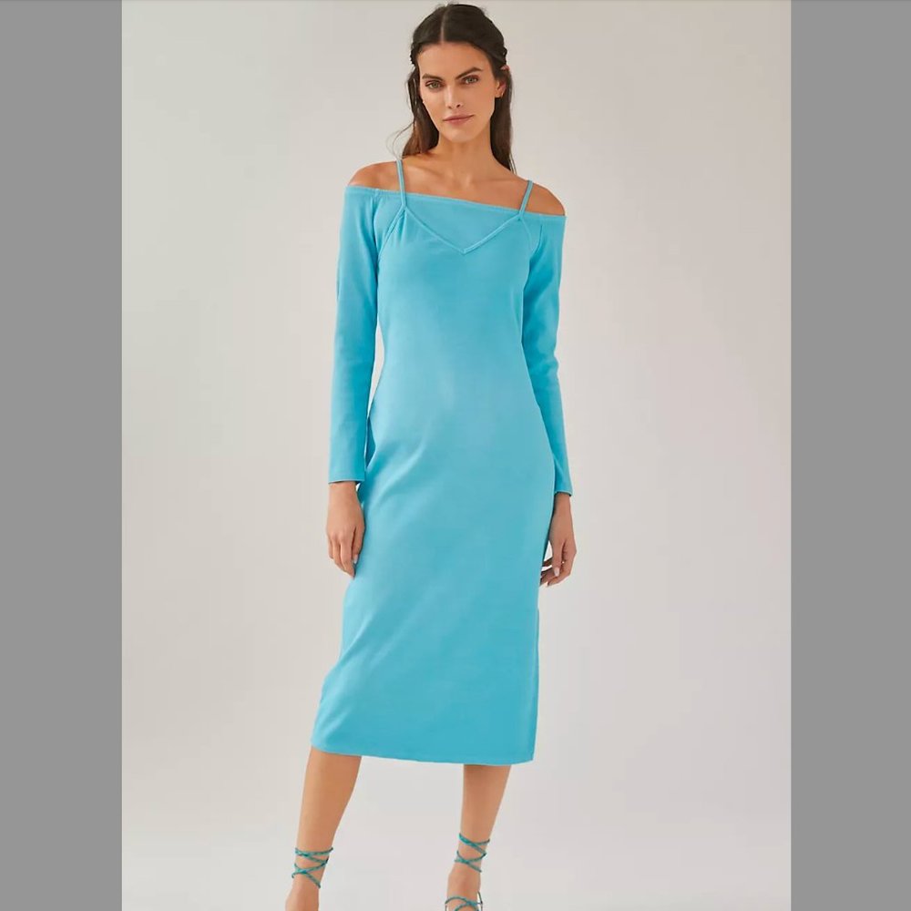 T.La Layered Cami Midi Dress